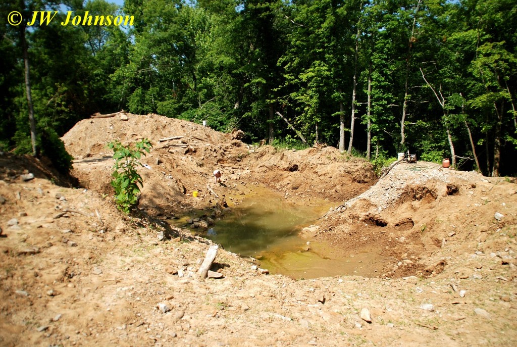 Eureka Mine and Pit After Saturday Dig