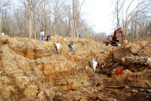 Miners Spread Out All Over